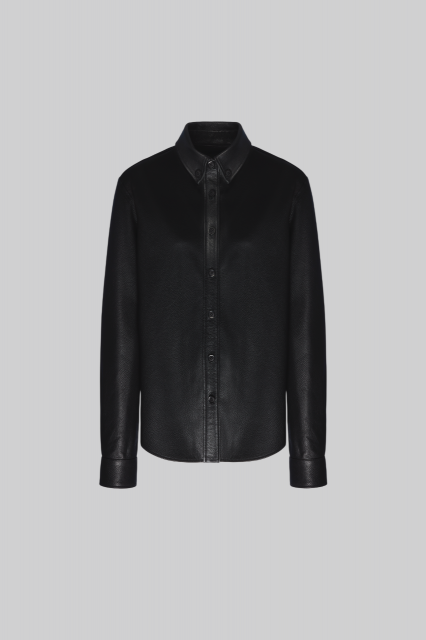 Leather shirt