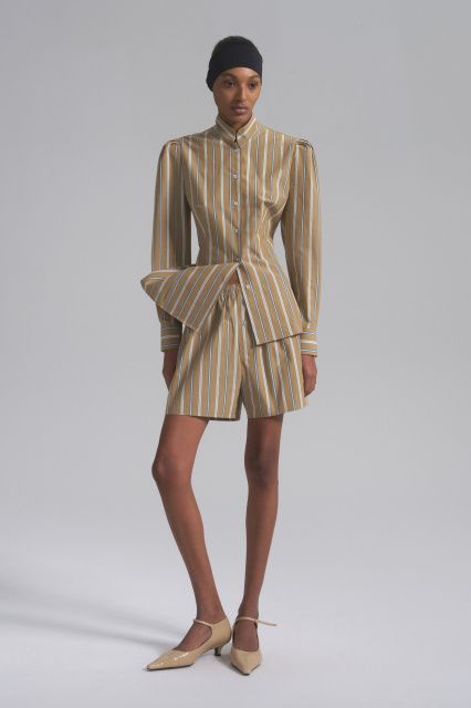 Blanche pajama suit with shorts