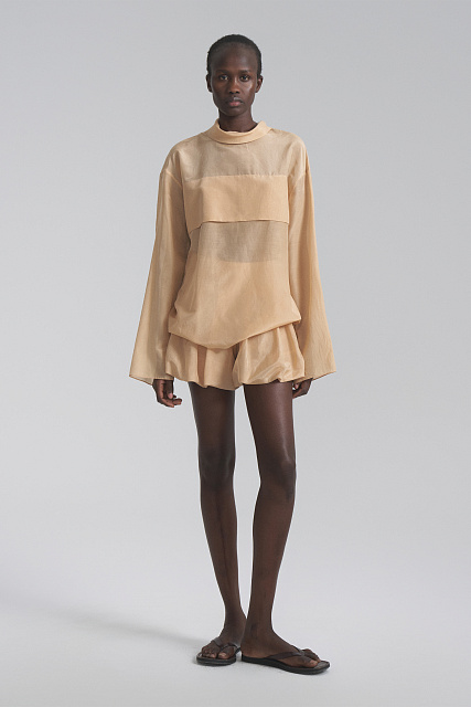 Silk Balloon shorts