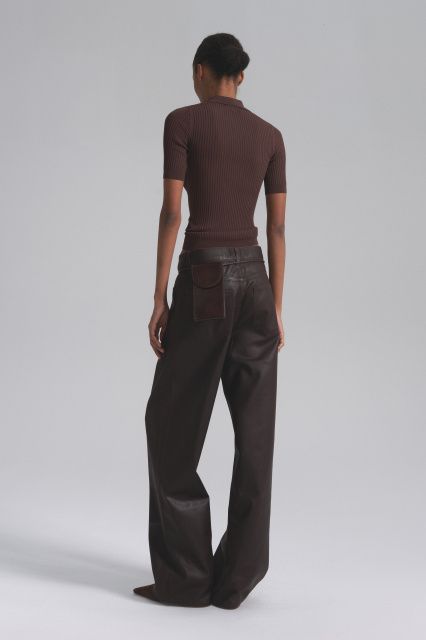 Джинсы вощеные