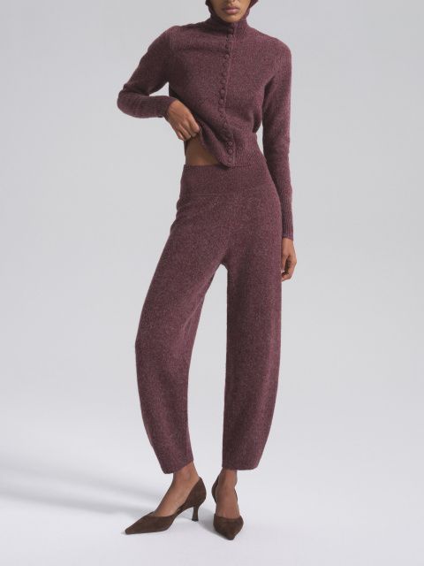 Агата брюки галифе из шерсти альпака