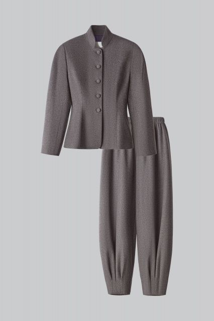 Agnès Cashmere and silk suit