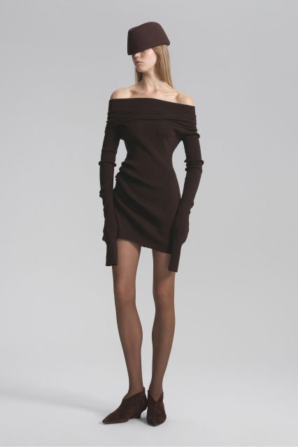 Lana платье со спущенной линией плеча