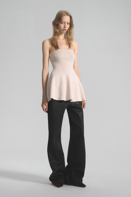 Lila top bandeau