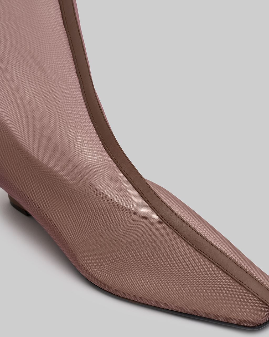 Kaia summer boots made of transparent material