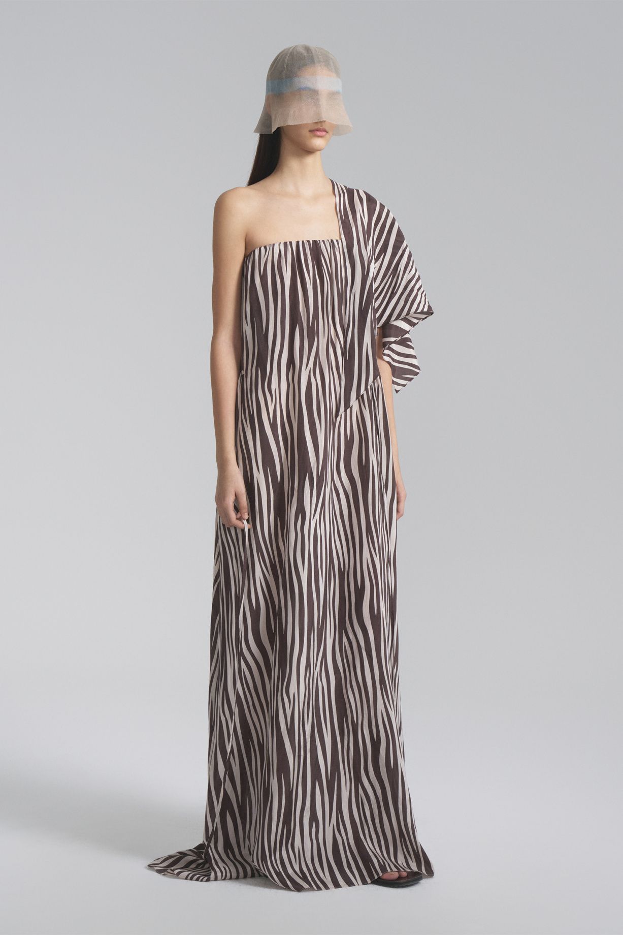 Headscarf with animal print