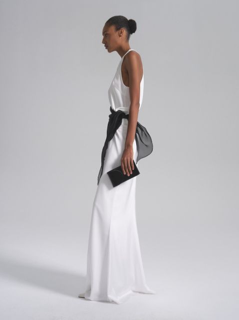 Юбка из шелка