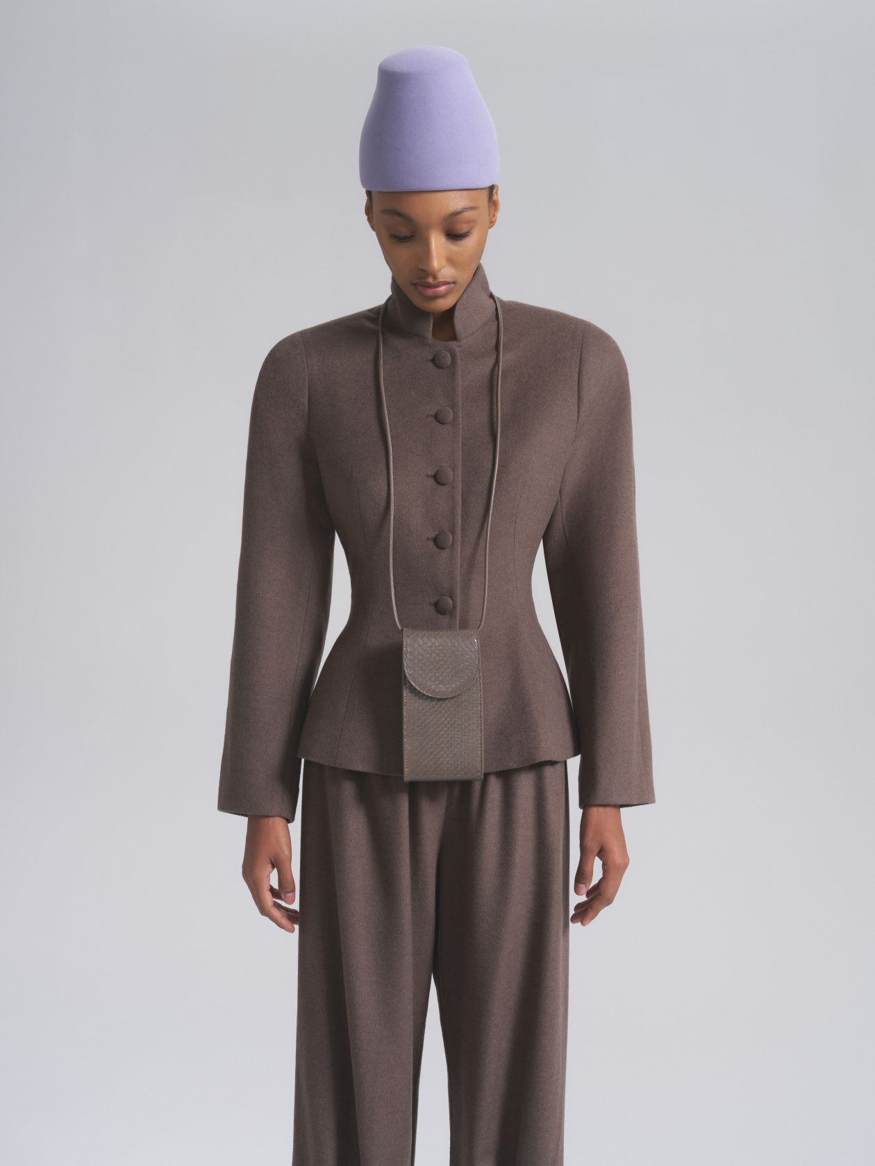 Agnès Cashmere and silk suit