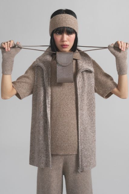 Agatha митенки из шерсти альпаки