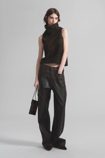 Джинсы вощеные