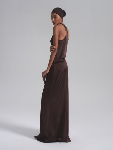 Шелковый топ