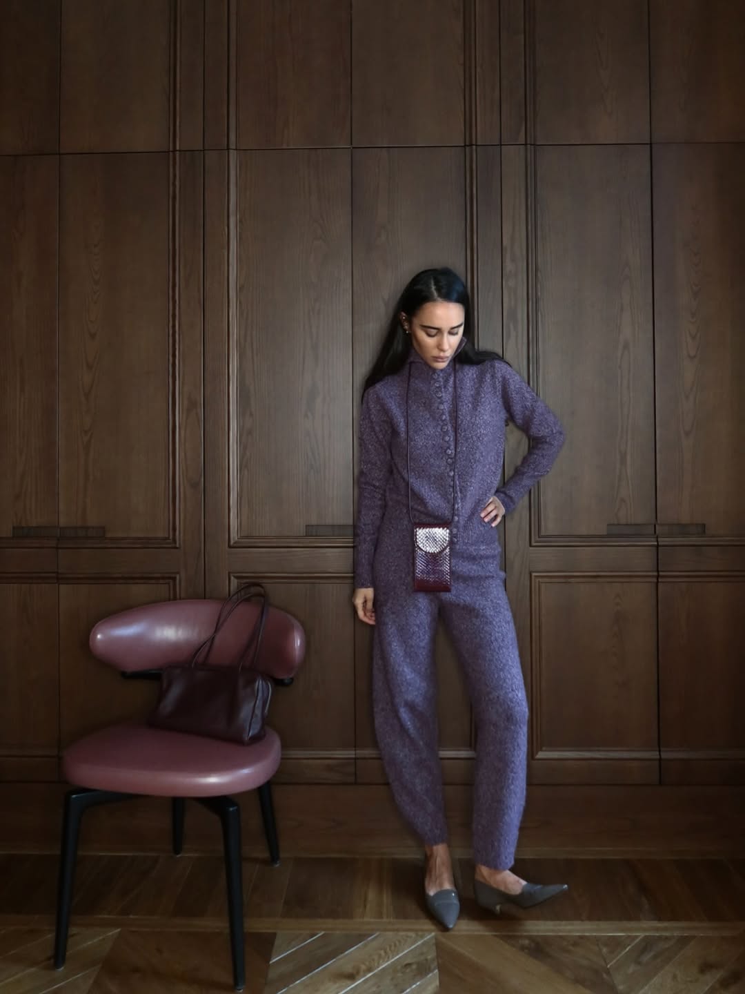 Agatha Брюки галифе из шерсти альпака