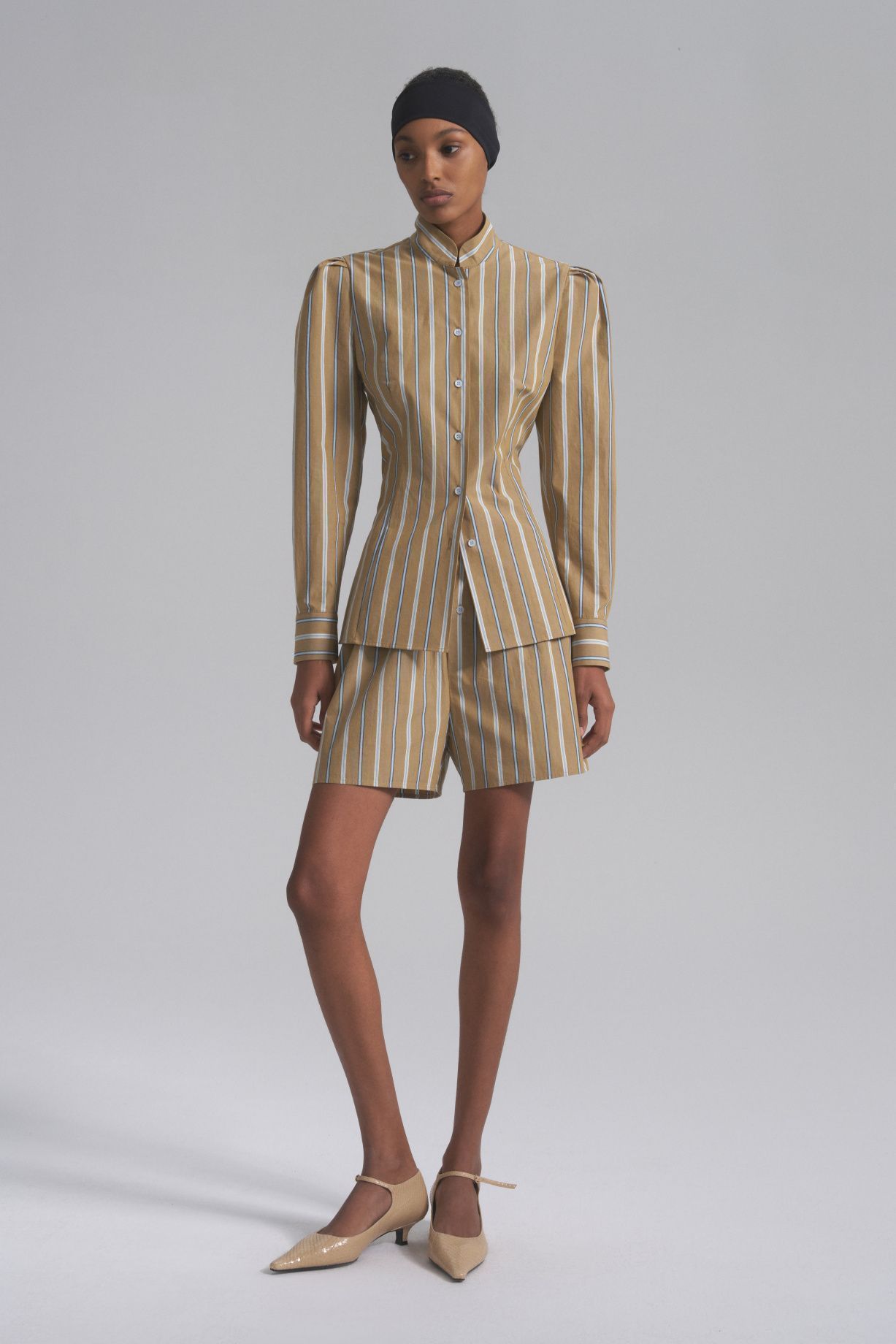 Blanche pajama suit with shorts