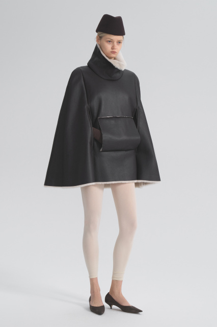 Lambskin coat