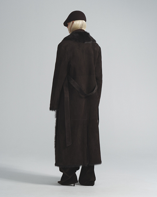 Coat made of Tuscan sheepskin