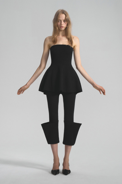 Lila top bandeau