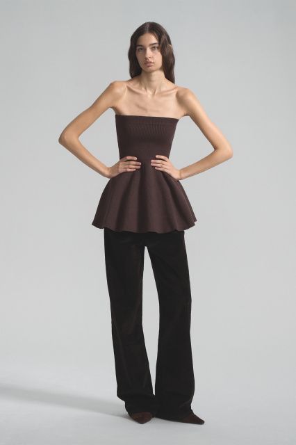 Lila top bandeau