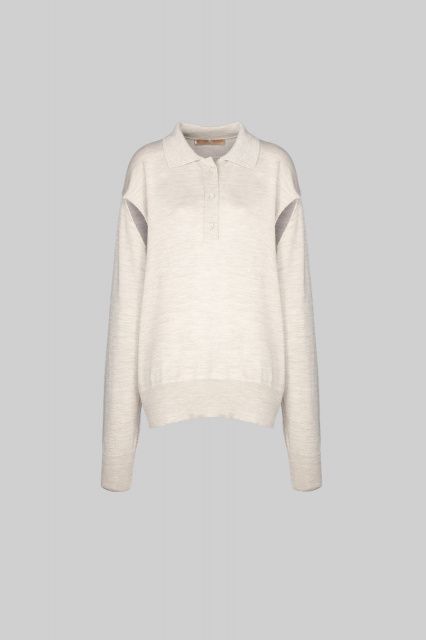 Поло - трансформер из мериносовой шерсти