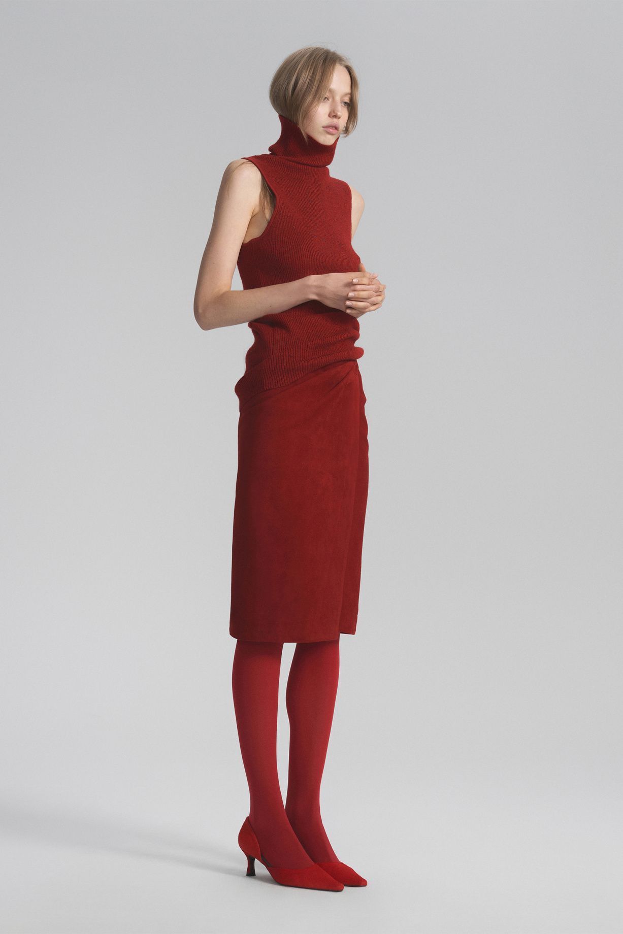 Grain удлиненный топ