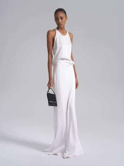 Шелковый топ