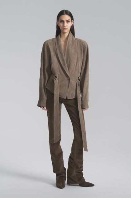 Genuine suede jacket