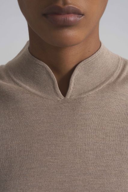 Vienne cashmere and silk top