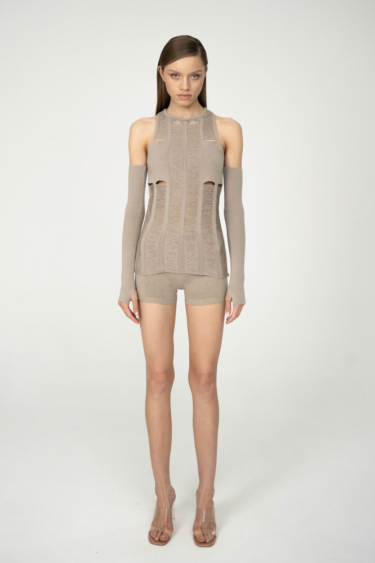 Топ "Mykonos" с митенками