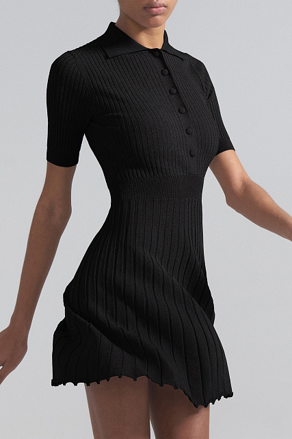 Giulietta pleated mini dress