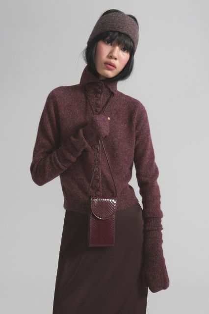 Python leather handbag