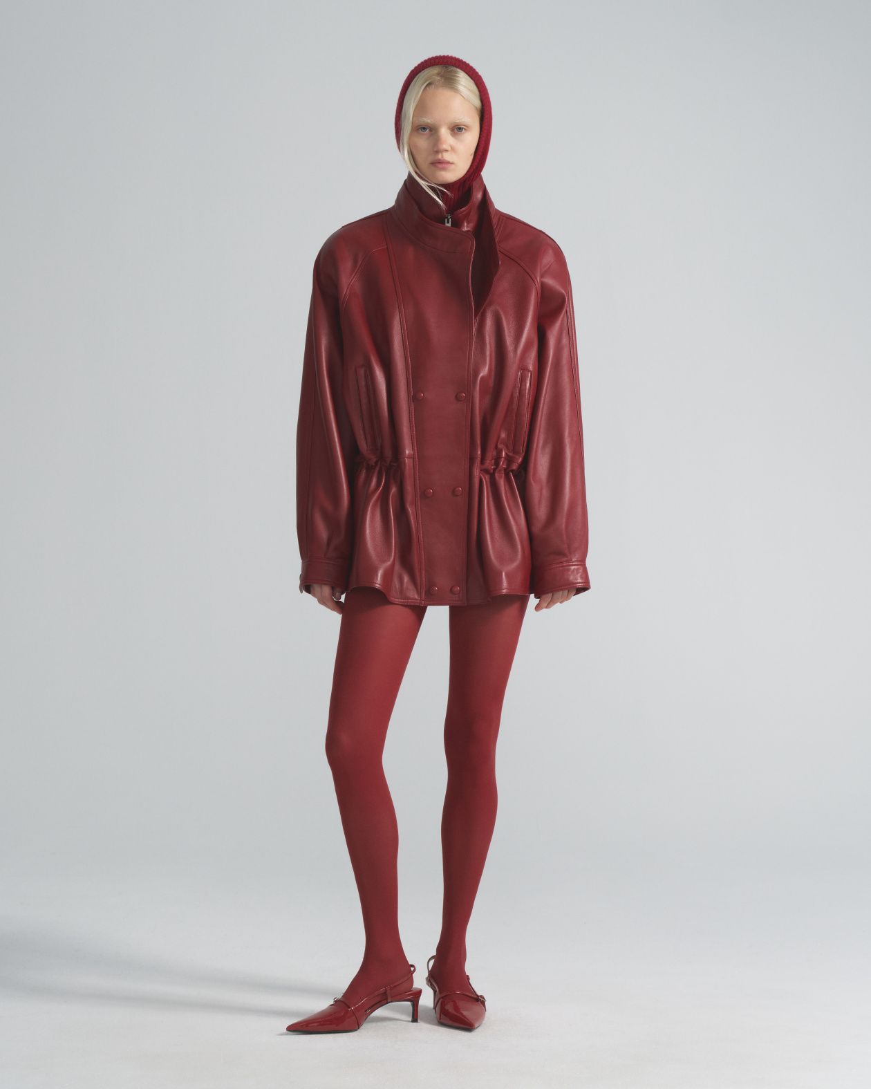 100% cashmere hood