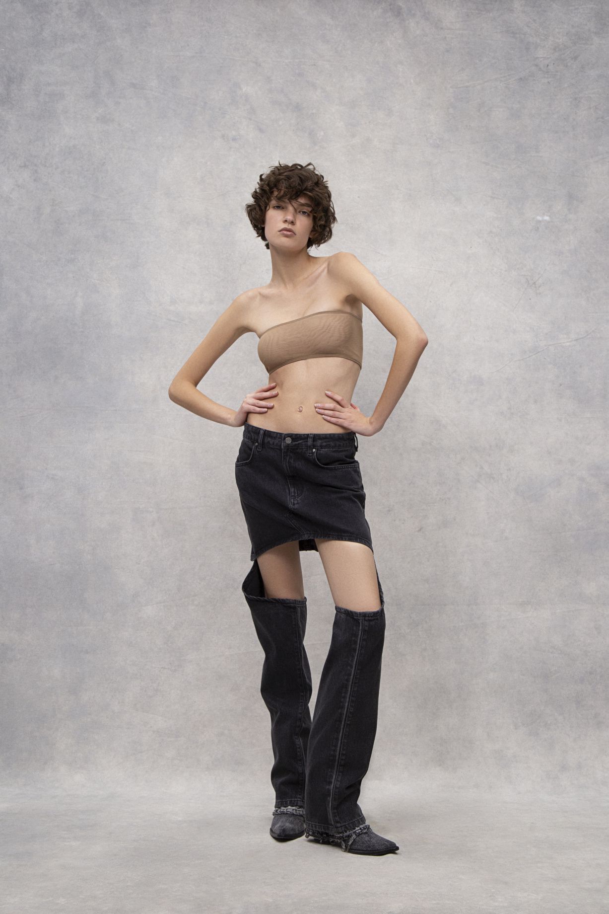 Skirt-jeans