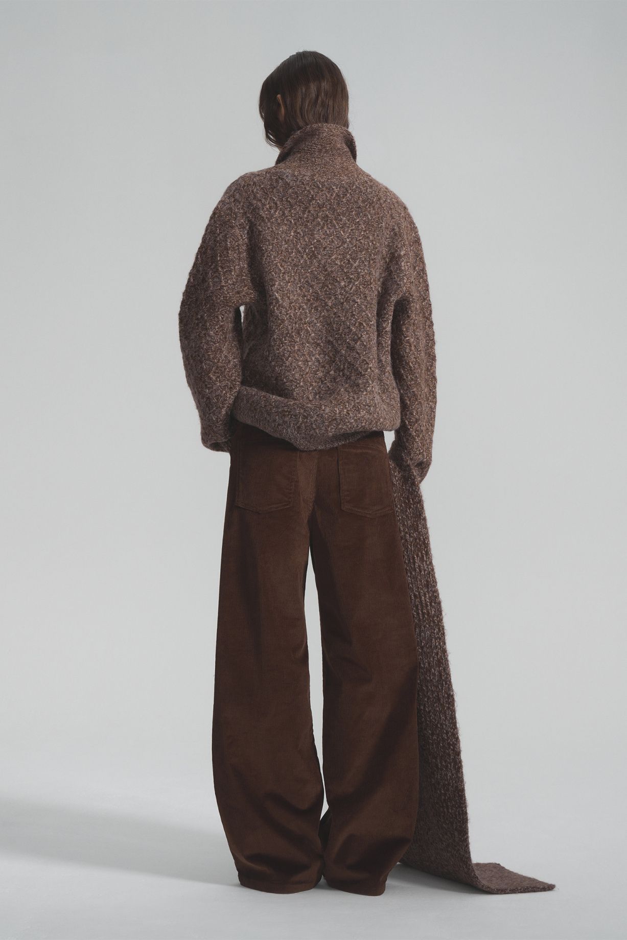 Брюки из вельвета