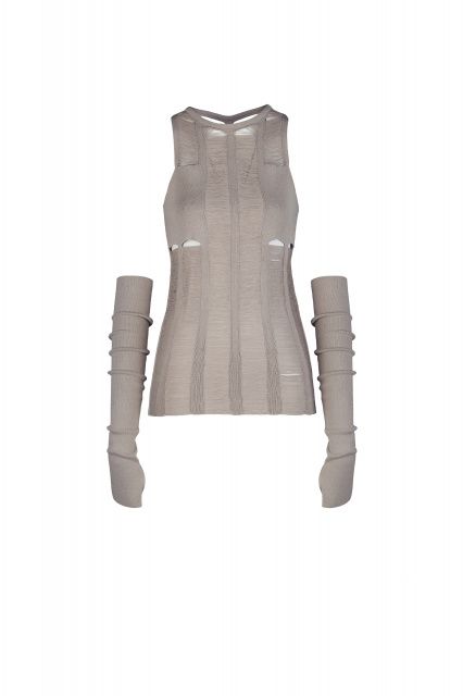 Топ "Mykonos" с митенками