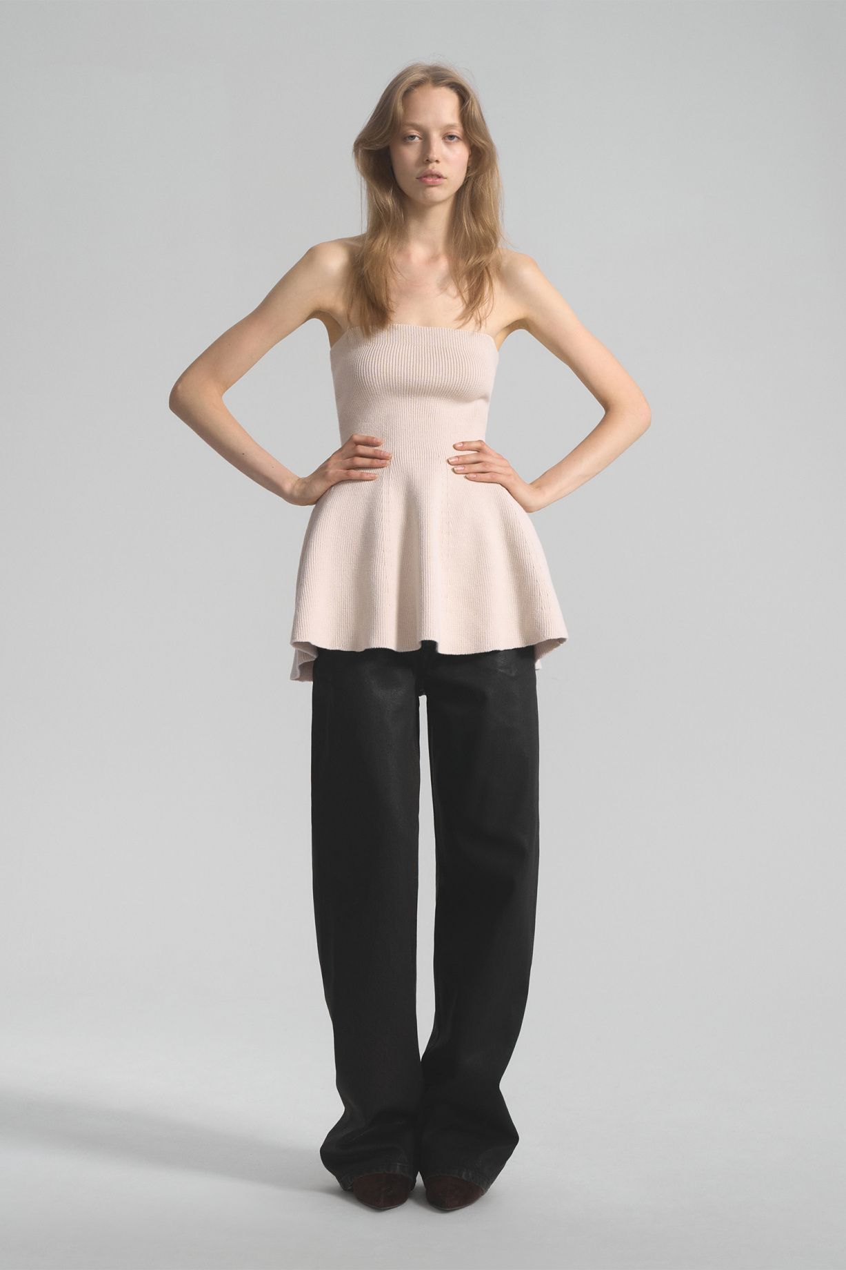 Lila top bandeau