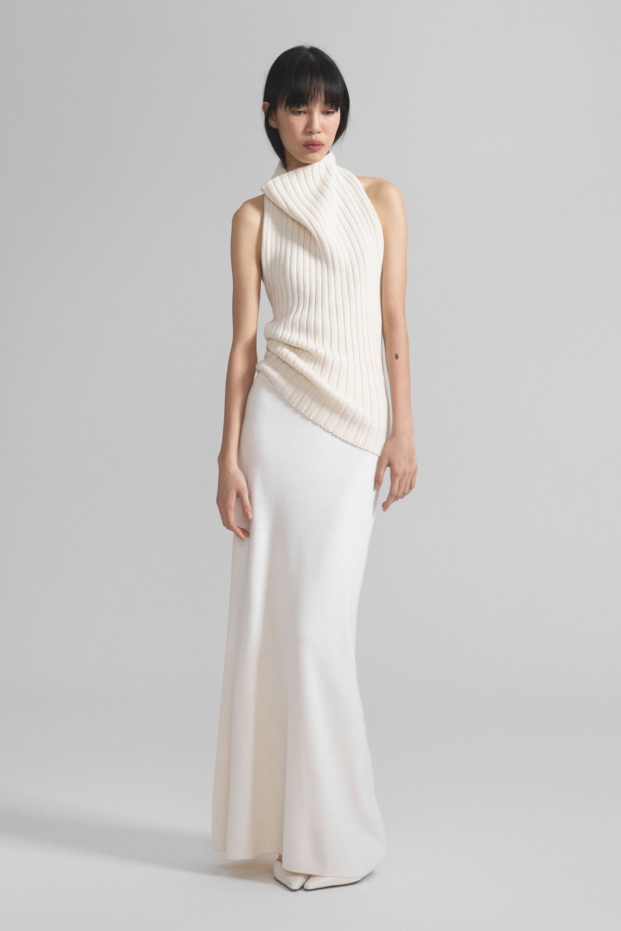 Юбка макси из мериносовой шерсти