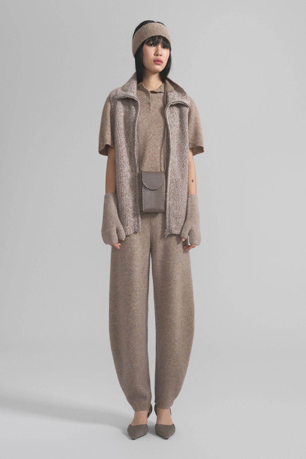 Agatha митенки из шерсти альпаки