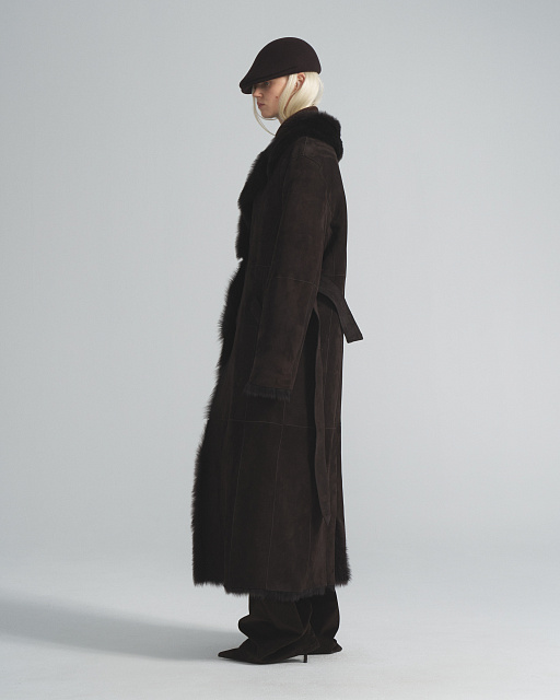 Coat made of Tuscan sheepskin