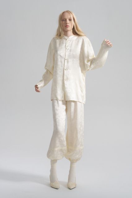 Минори Костюм-пижама из жаккардового шелка