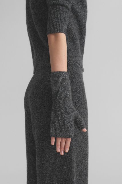 Agatha alpaca wool mittens