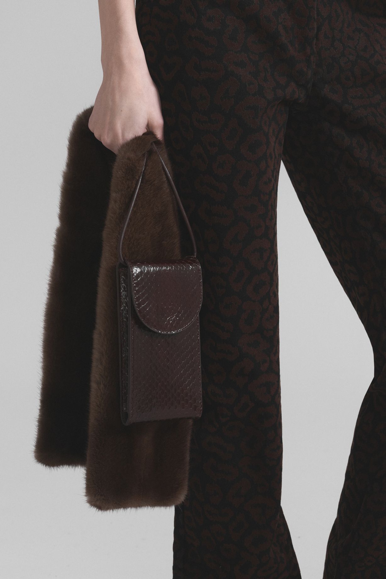 iPhone bag Mona из экзотической кожи питона