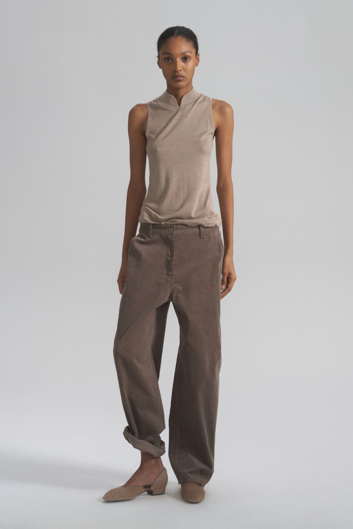 Вьен топ из кашемира и шёлка