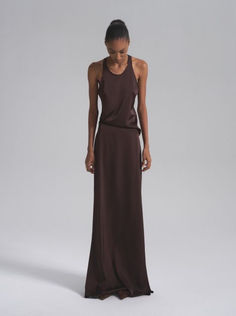 Юбка из шелка