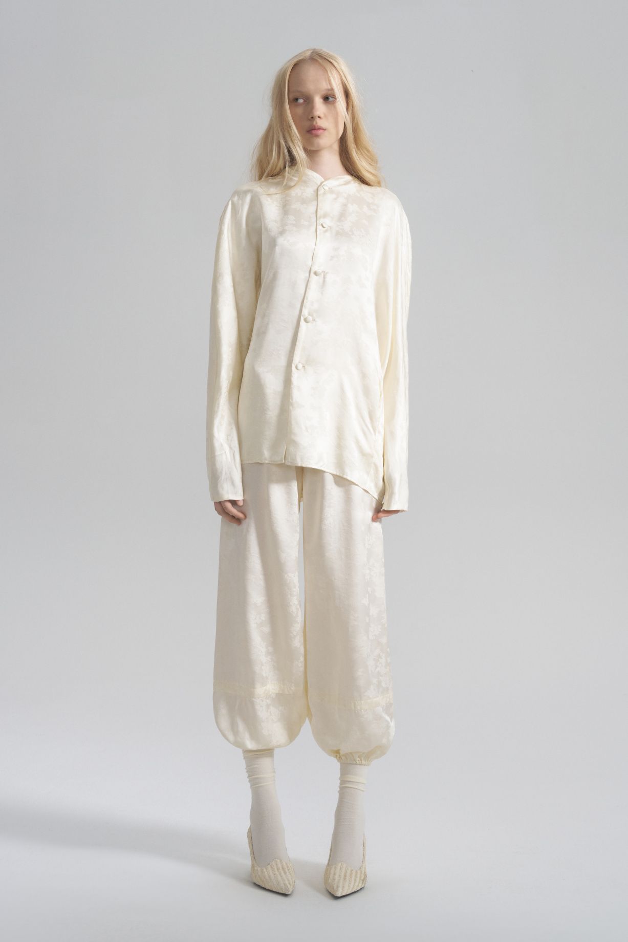 Минори Костюм-пижама из жаккардового шелка