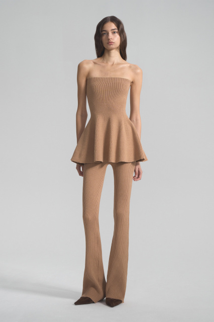 Lila top bandeau