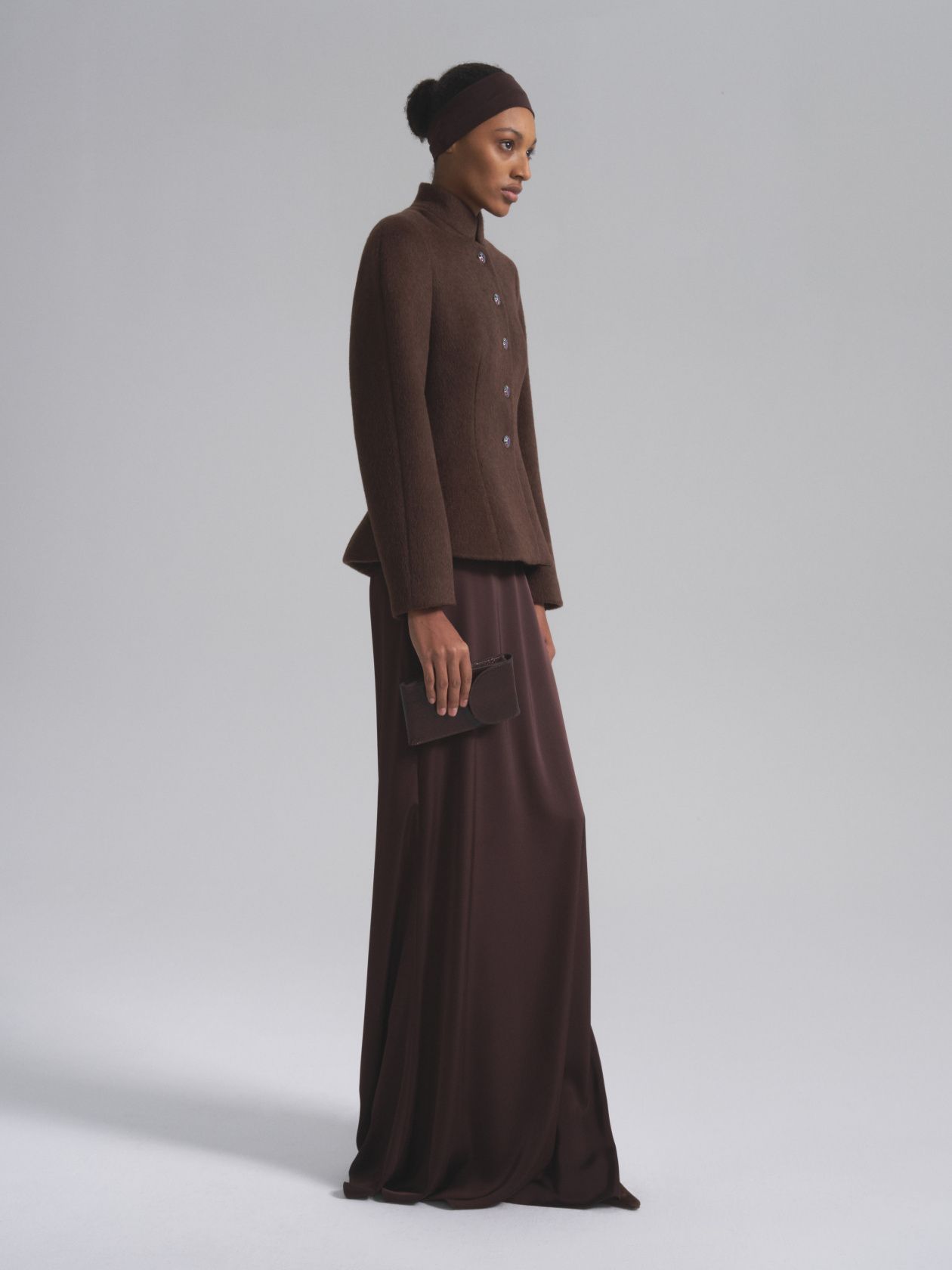 Агне́с жакет из шерсти и кашемира c винтажными пуговицами