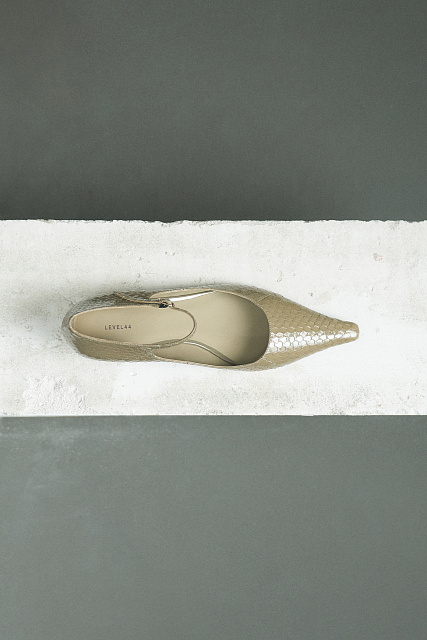 Twiggy Python leather shoes
