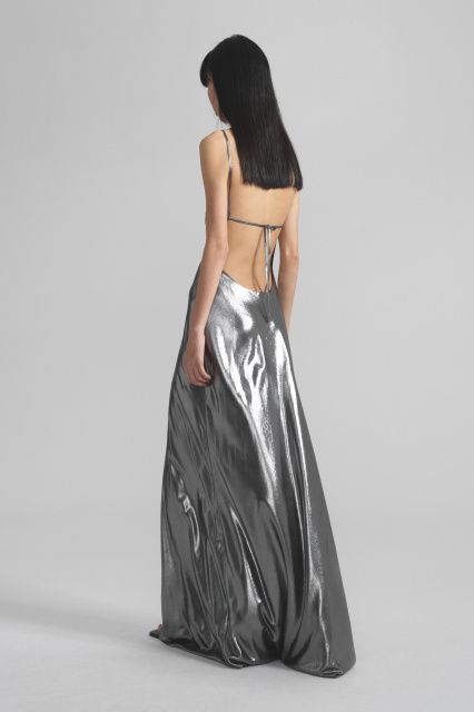 Inga Платье макси с открытой спиной