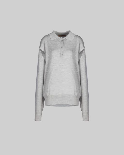 Поло - трансформер из мериносовой шерсти