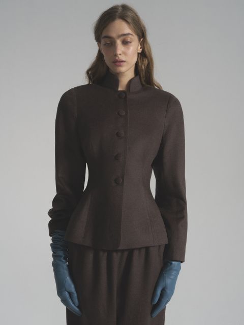 Agnès Cashmere and silk suit