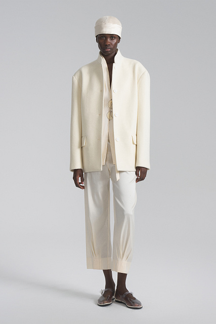 Hideo silk and cashmere jacket